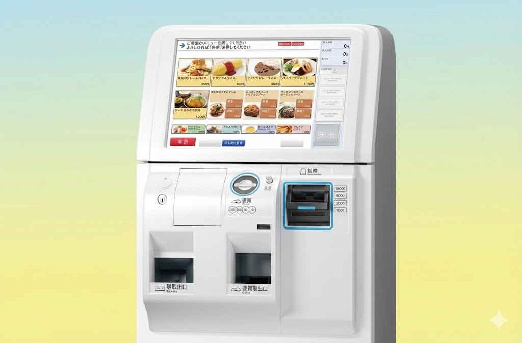 タッチパネル式券売機 VTT21M